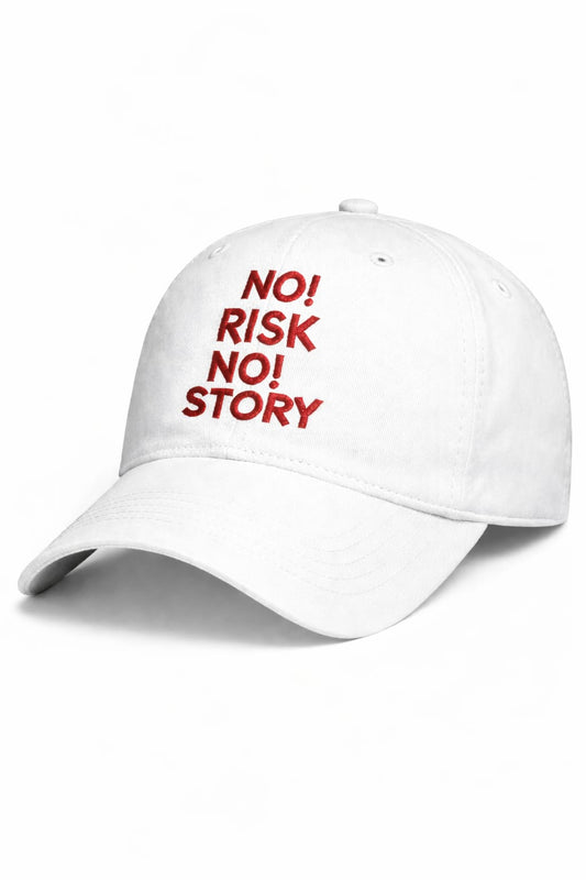 No Risk No Story Embroidered Cap